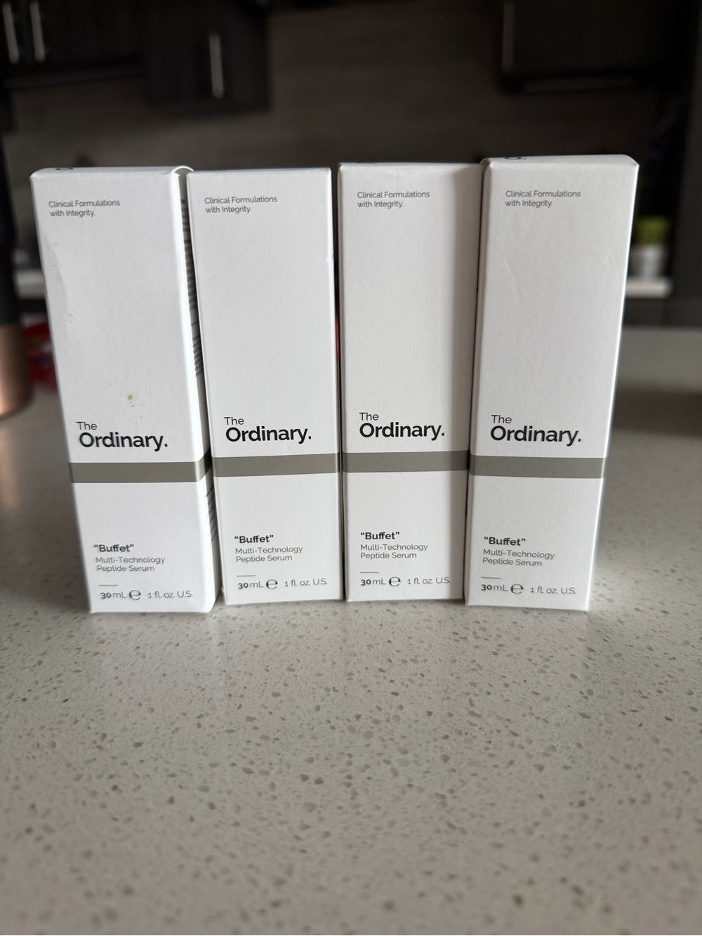 The Ordinary white minimalist 'Buffet' Multi-Technology Peptide Serum BRAND NEW